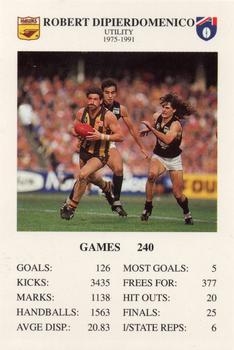 1994 The Great Footy Card Game #NNO Robert Dipierdomenico Front